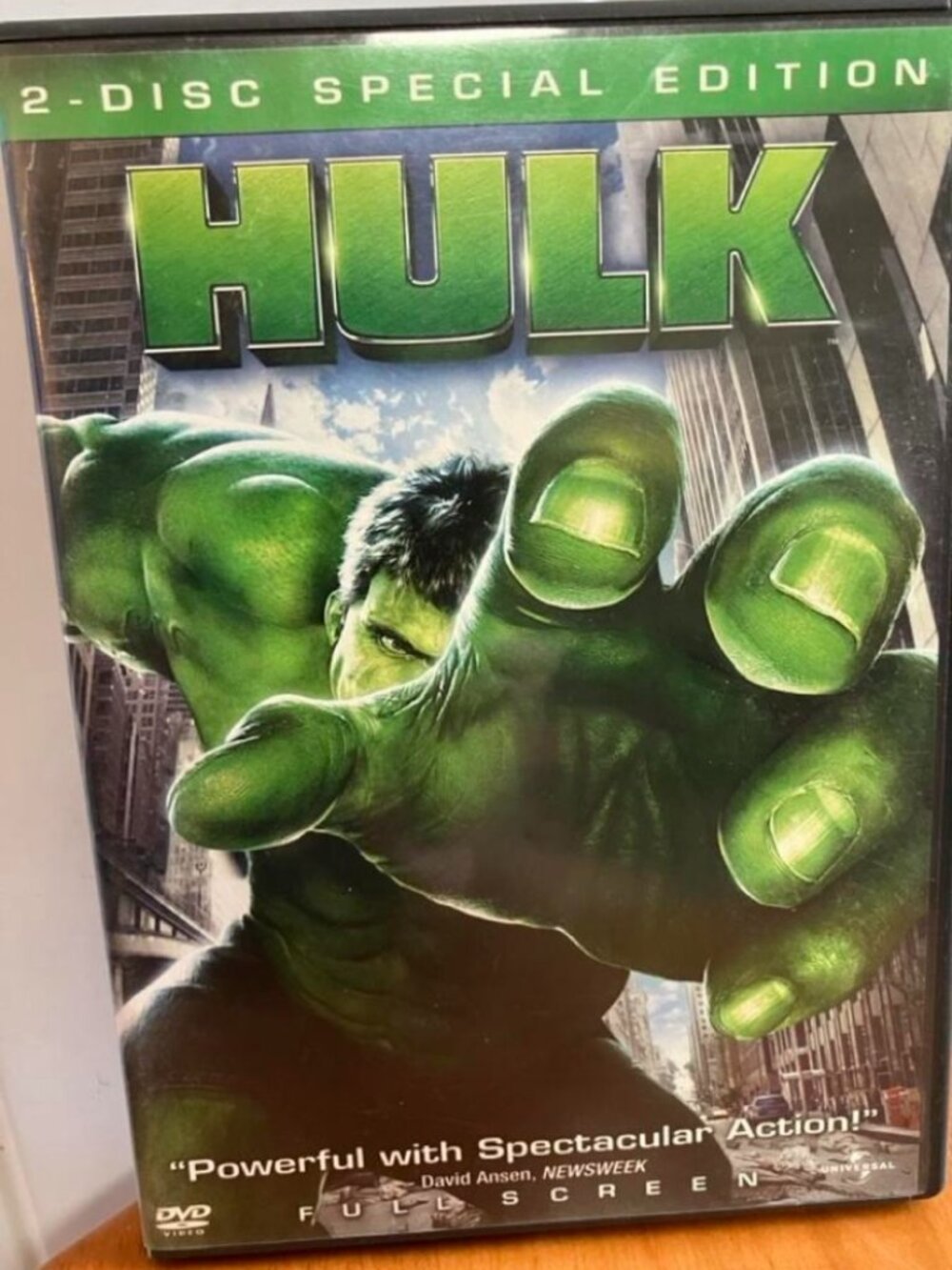 Hulk 2003 2-Disc Special Edition DVD Movie